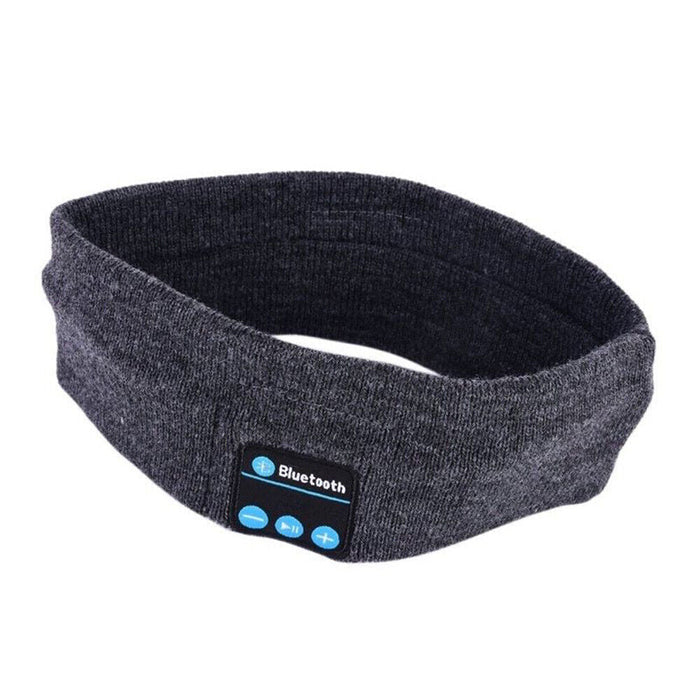 Wireless Bluetooth Headband Earphone Stereo Sport Headphone Headset Sleep Sport | Dark Grey - Battery Mate