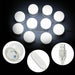 10 Bulbs Hollywood Style Dimmable Lamp Vanity Light LED Make Up Mirror Lights - Battery Mate