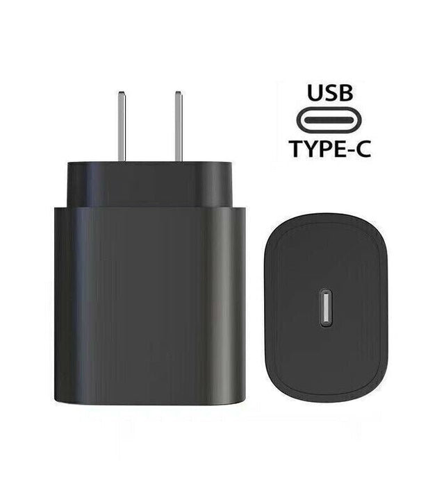 25W Super Fast Wall Charger + 1M Type-C Cable For Samsung Galaxy S23 S22 21 / Ultra / Google Pixel 8 7 6 5 - Battery Mate