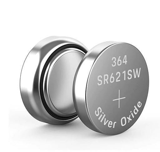 5 Pack SR60 / SR621 / 364 Renata Silver Oxide Battery - Battery Mate