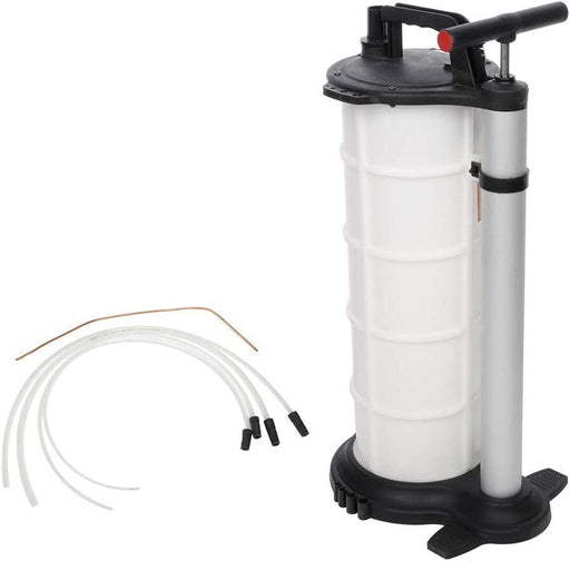 9L Manual Waste Oil Fluid Extractor Pump Suction Vacuum Fuel Car Boat Transfer - Battery Mate