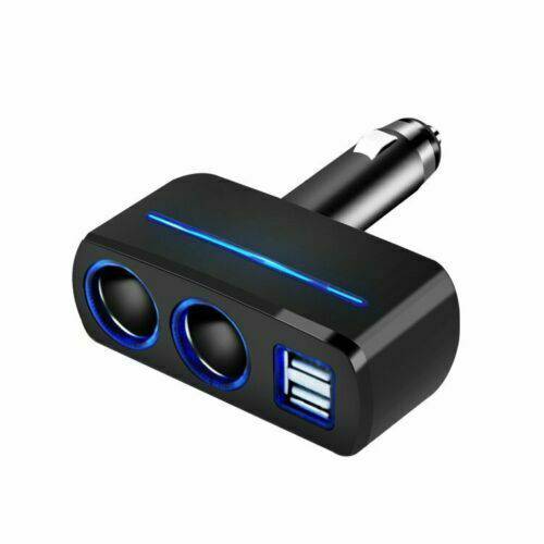 Car Charger Cigarette Lighter Double Power Adapter Socket Splitter Dual USB AUS - Battery Mate