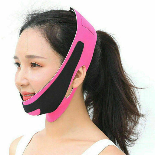 Face V-Line Slimming Strap Up Mask Belt Lift Chin Anti-Aging Cheek - Battery Mate