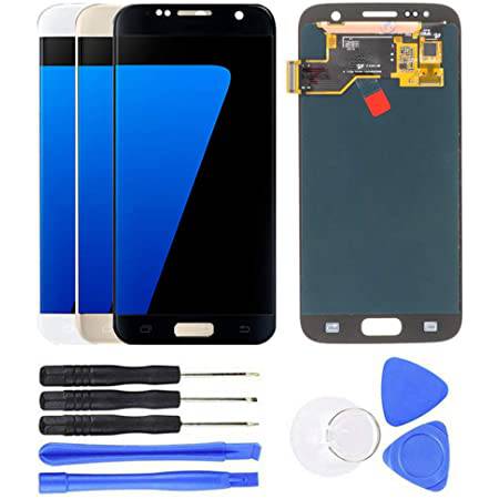 For Samsung Galaxy S7 G930 LCD Display Touch Screen Digitizer Replacement Black - Battery Mate