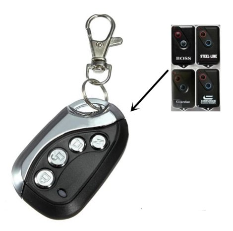 Garage Door Remote Control Compatible with Boss Steel Line BHT4 2211-L (TX) HT4 - Battery Mate