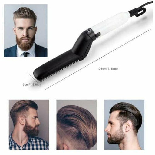 Multifunctional Hair Comb Beard Straightener - Battery Mate