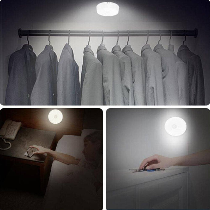 Night Light Body Induction Lamp USB Rechargeable Wall Mount - Battery Mate
