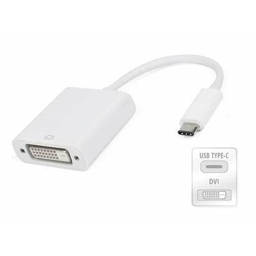 Type C USB 3.1 Male to DVI 1080P Portable Extended Power Adapter Cable - Battery Mate