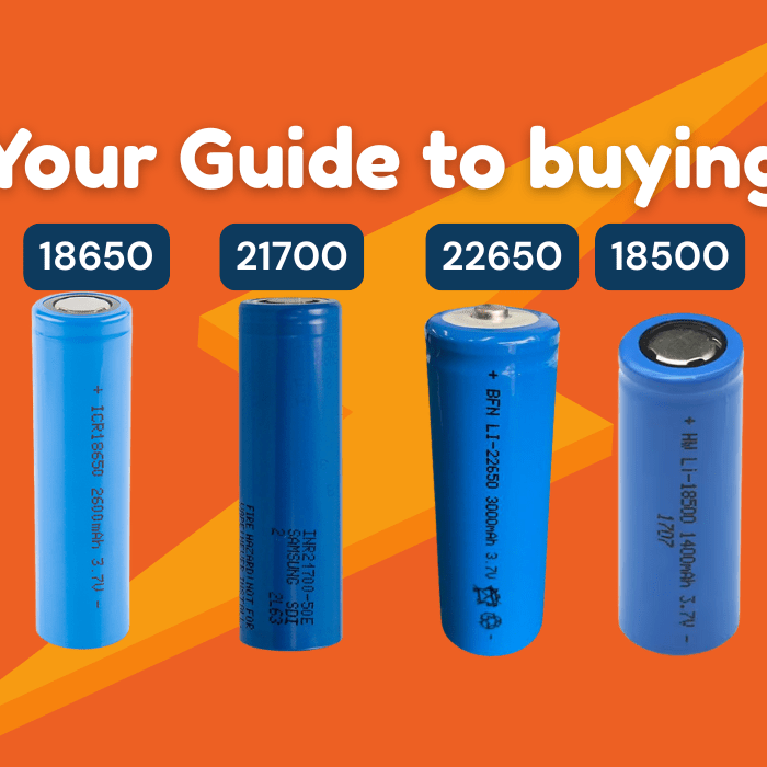 18650 vs 21700 vs 22650 vs 18500 - Battery Mate