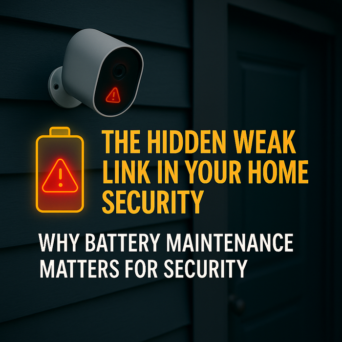 Maintaining Your Home Security System: Battery Care for Continuous Protection