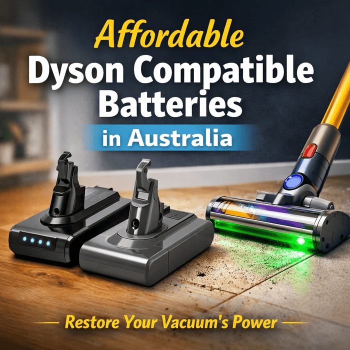 Affordable Dyson Compatible Batteries in Australia: Restore Your Vacuum’s Power - Battery Mate