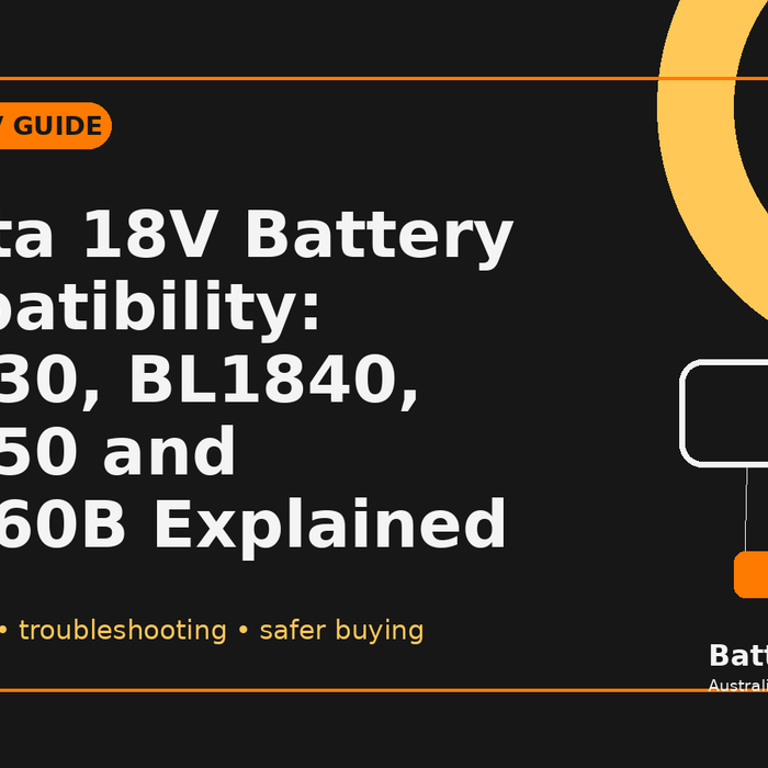 Makita 18V battery compatibility