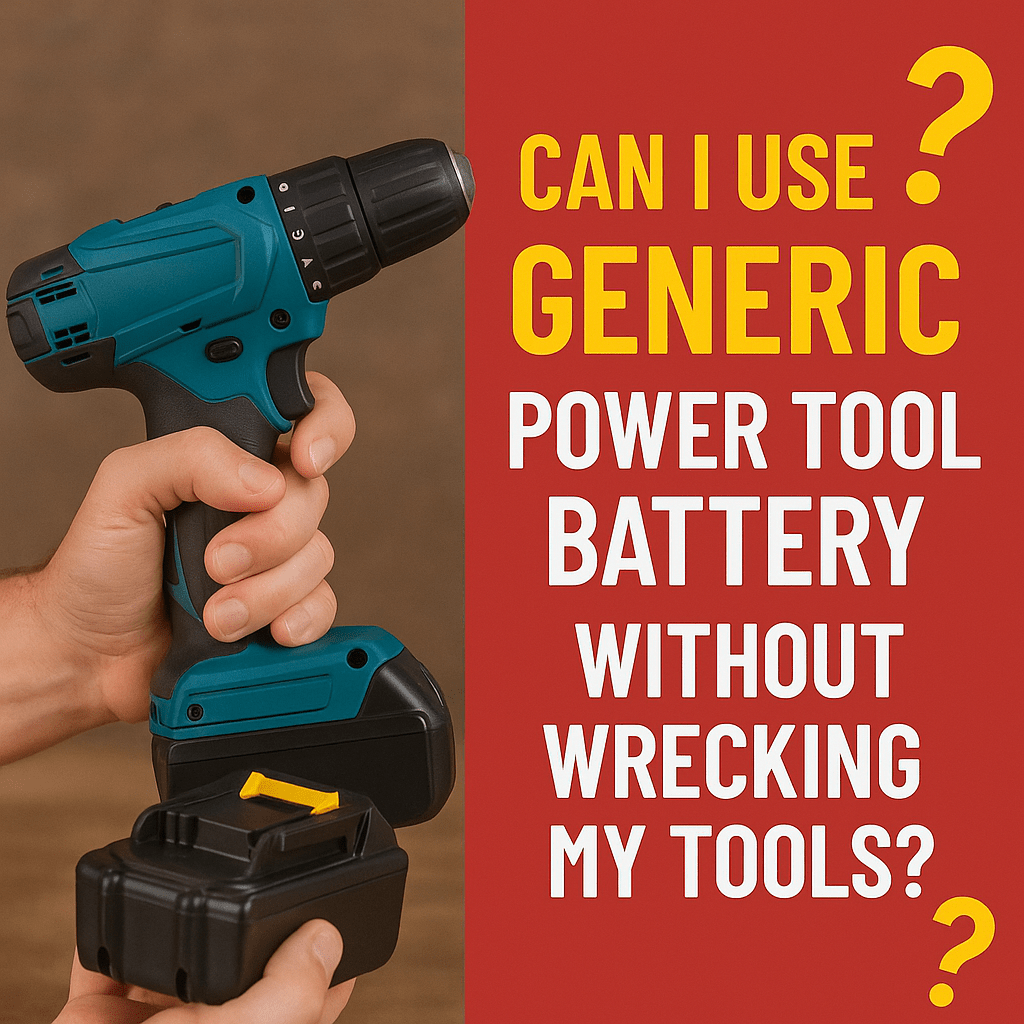 Can I Use a Generic Power Tool Battery Without Wrecking My Tools? - Battery Mate