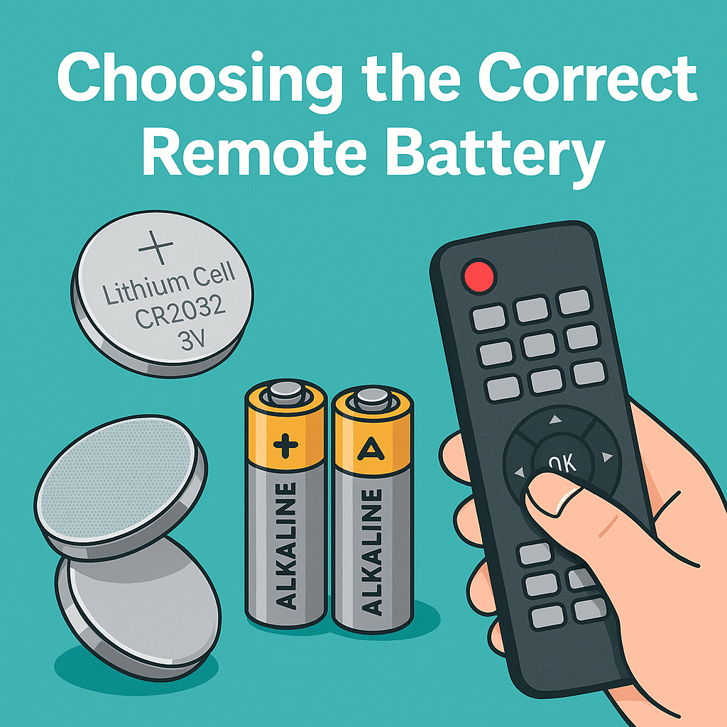 Choosing the Correct Remote Battery - Battery Mate