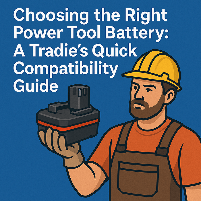 Choosing the Right Power Tool Battery: A Tradie’s Quick Compatibility Guide - Battery Mate