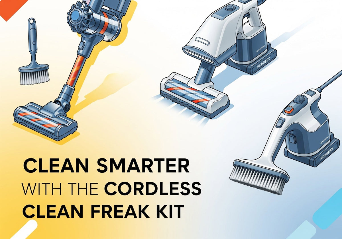Clean Smarter with the Cordless Clean Freak Kit — Battery Mate