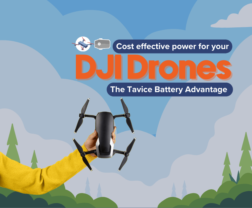 Cost-Effective Power for Your DJI Drones: The Tavice Battery Advantage - Battery Mate