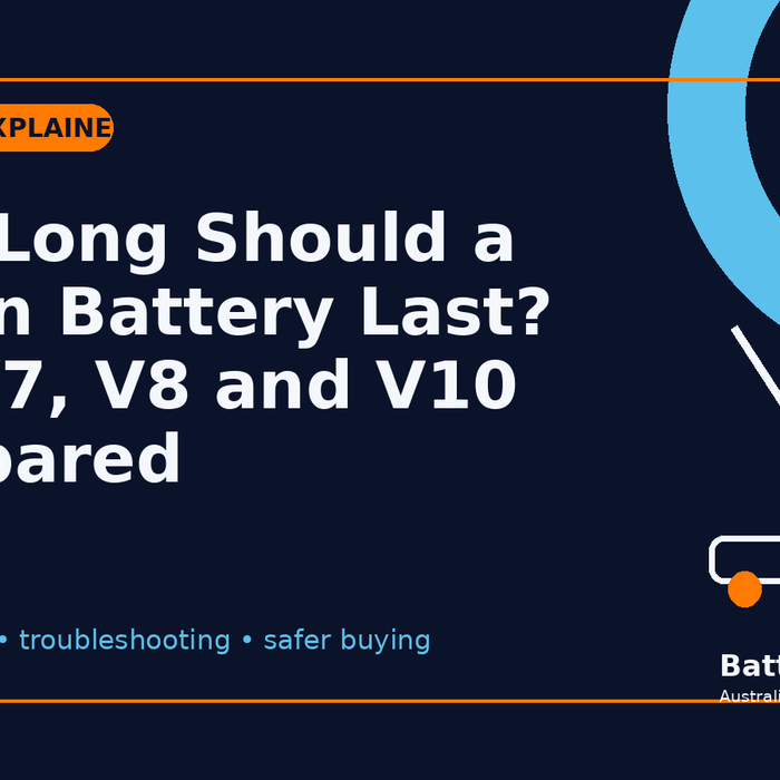 How Long Should a Dyson Battery Last? V6, V7, V8 and V10 Compared - Battery Mate