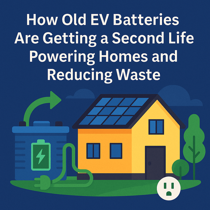 How Old EV Batteries Are Getting a Second Life Powering Homes and Reducing Waste - Battery Mate