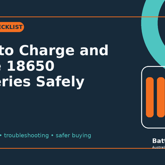 How to Charge and Store 18650 Batteries Safely - Battery Mate