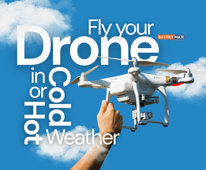 How to Safely Fly Your Drone in Cold or Hot Weather Without Killing Your Battery - Battery Mate