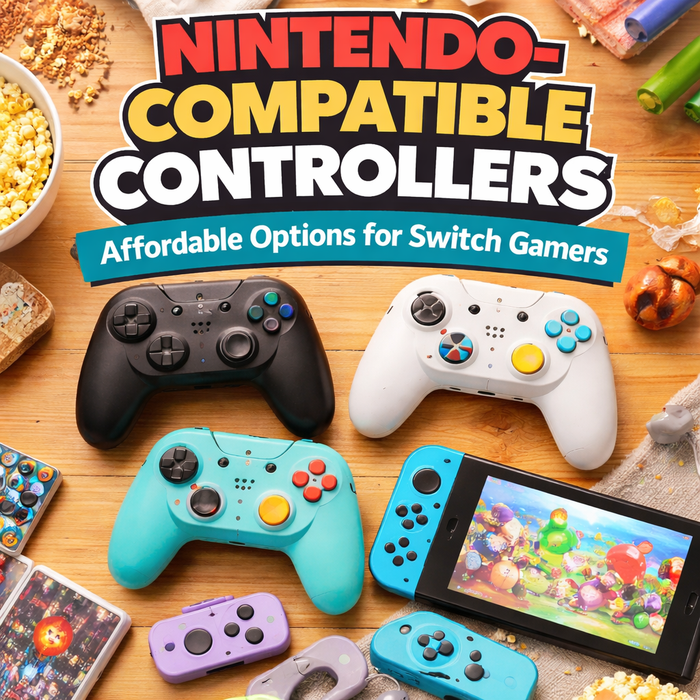 Nintendo Compatible Controllers in Australia: Affordable Options for Switch Gamers - Battery Mate