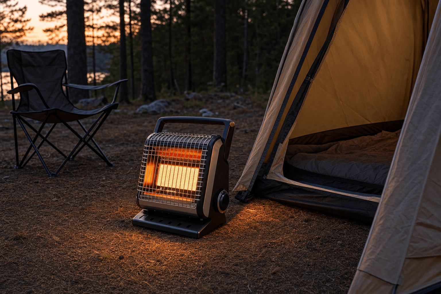 Portable Butane Heater Safety: Camping and Emergency Heating Done Right - Battery Mate