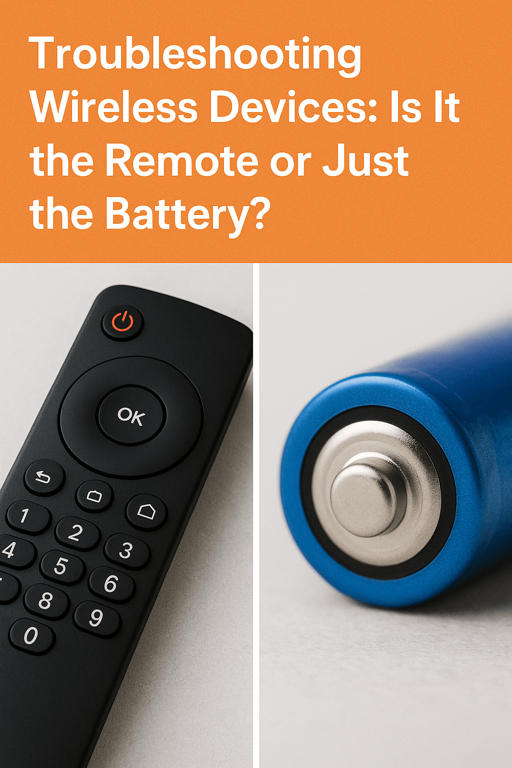 Troubleshooting Wireless Devices: Is It The Remote or Just the Battery? - Battery Mate
