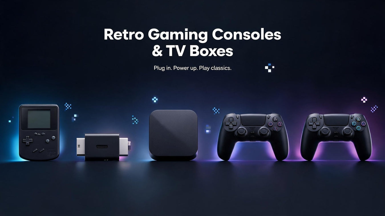 Retro Gaming Consoles & TV Boxes - Battery Mate