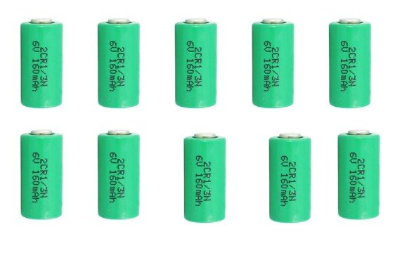 [10 Pack] 2CR1/3N Lithium Batteries - Battery Mate
