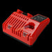 12V - 18V Battery Charger for Milwaukee M12 - 18C Multi Voltage Rapid Dual M12 & M18 - Battery Mate