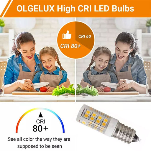 15 Pack E14 LED Bulb 5W Corn light bulbs Replace Halogen 22V.x lamp I6V7 - Battery Mate