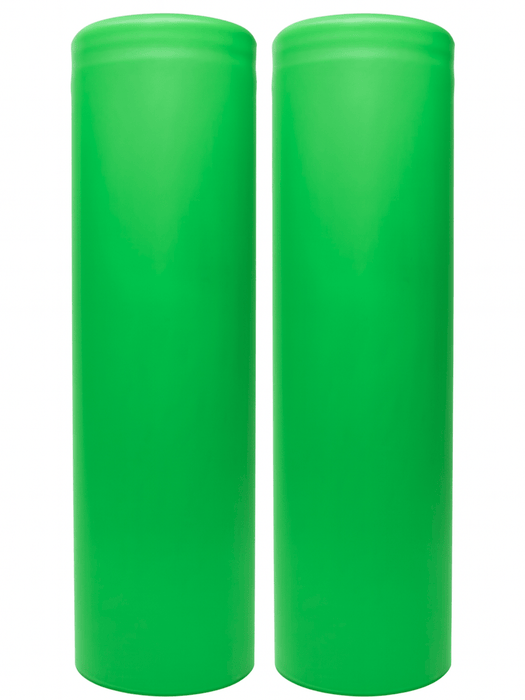 [2 Pack] 25R 18650 Rechargeable Battery 2500mAh 3.6V Li - Ion – High - Drain 20A Flat Top Replacement Cells - Battery Mate