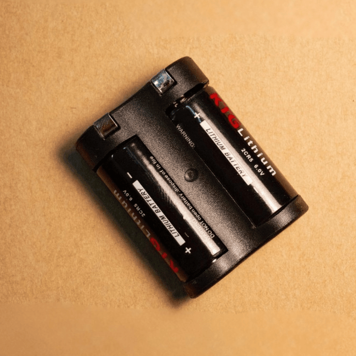 [2 Pack] 2CR5 6V High Capacity Lithium Photo Battery DL245 RL2CR5 EL2CR5 - Battery Mate