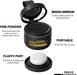 [2 Pack] Hairline Powder Instantly Conceals Hair Loss, Root Touch Up Hair Powder, Gray Hair Cover Up for Women & Men, Root Cover Up, Hair Fibers for Thinning Hair, Stain - Proof 48 Hours (Dark Brown) - Battery Mate