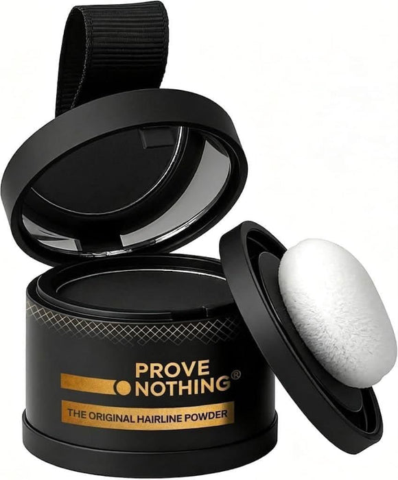 [2 Pack] Hairline Powder Instantly Conceals Hair Loss, Root Touch Up Hair Powder, Gray Hair Cover Up for Women & Men, Root Cover Up, Hair Fibers for Thinning Hair, Stain - Proof 48 Hours (Dark Brown) - Battery Mate