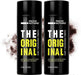 [2 PACK] PROVE NOTHING Hair Building Fibers 56g Hair Thickening Fibers for Thinning Hair Instantly Fills Bald Spots & Hair Loss Areas Natural Black, Long - Lasting Volume for Men & Women (Dark Brown) - Battery Mate
