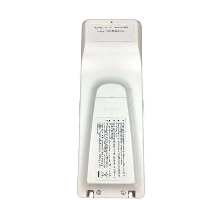 2 Pack Tavice Compatible Mitsubishi Heavy Industries Air Conditioner Remote Control RLA502A700L Replacement - Battery Mate