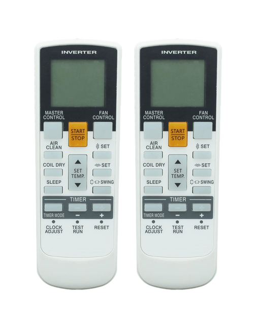 2 Pack Tavice Compatible Replacement AR - RY12 Remote Control for Fujitsu Air Conditioners – Also Compatible with AR - RY3, AR - RY5, AR - RY13, RY4, RY11, ASTA18LCC, ASTA24LFC, AR - RAD1E, AR - RAC1C, AR - RAE1E, AR - RAC2E - Battery Mate