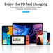 3 Pack Braided USB Type C to USB-C Cable Charge PD 60W Quick Charging Data Fast Charger - Battery Mate