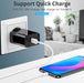 3 Pack Braided USB Type C to USB-C Cable Charge PD 60W Quick Charging Data Fast Charger - Battery Mate