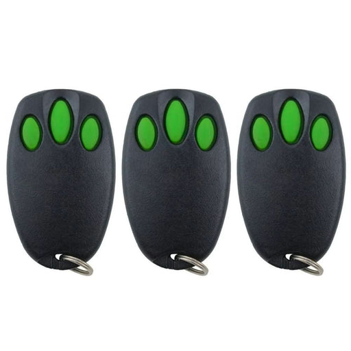 [3 Pack] Tavice Garage Remote Compatible with Merlin Door Remote Key Control for Chamberlain Compatible C945 Merlin+ C945 - Battery Mate
