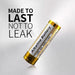 [4 Pack] AA Batteries 1.5V LR6 Alkaline Batteries for Remote Control, Clock, Toys, Wireless Mouse - Battery Mate