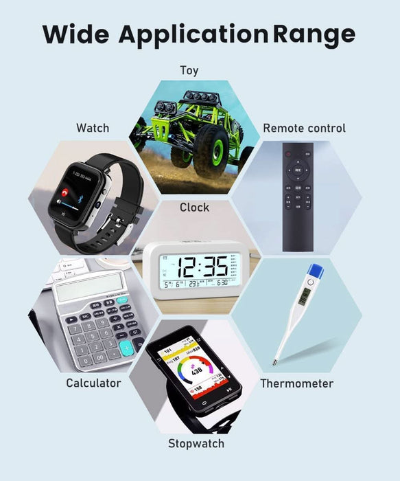 [5 Pack] LR44 High Capacity AG13 357 303 SR44 Battery Premium Alkaline Battery 1.5V Button Coin Cell Batteries (Copy) - Battery Mate