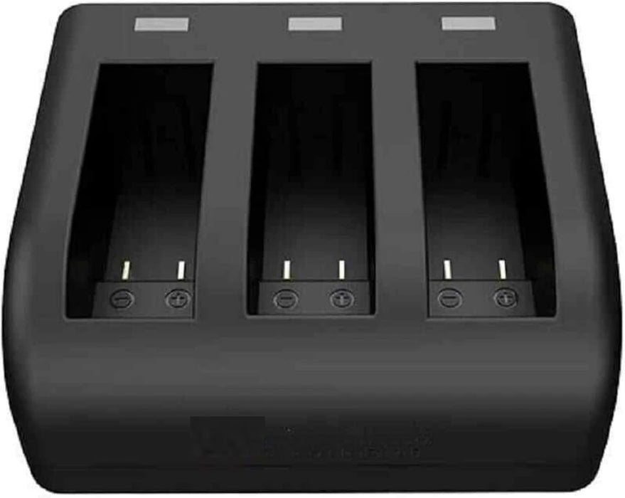 TAVICE Ultra Fast Charging USB Triple Battery Charger Kit with 3 Replacement Batteries for GoPro HERO3 HERO3+ HERO4 Action Pro