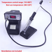 70W Cordless Soldering Iron for Milwaukee Makita DeWalt 18v Batteries | 150-480°C Digital Temperature Control - Battery Mate