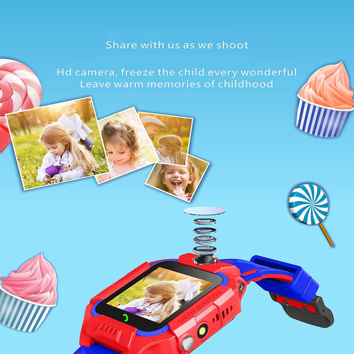 Kids Smart Watch with Camera & Fitness | Boys & Girls Gift | Sturdy Design Dual Color Unbreakable Design