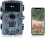 8K 60MP Trail Camera | 0.05s Trigger, 98ft Night Vision, 46 No-Glow IR LEDs, IP66 Waterproof Wildlife Camera - Battery Mate
