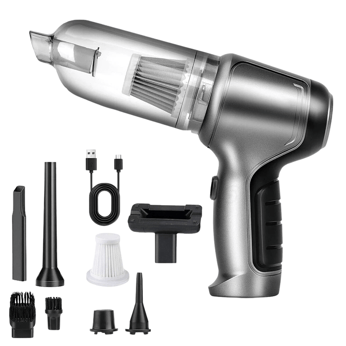 95000PA Wireless Car Vacuum Cleaner – High - Power Mini Handheld Vacuum & Air Duster with USB Recharge - Battery Mate