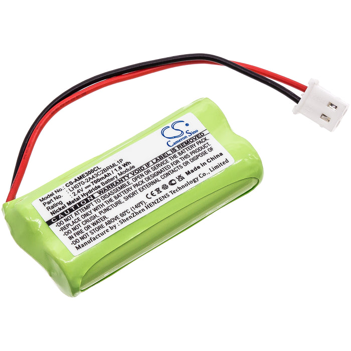 Replacement Battery for V Tech/AT&T/Philips/GE/Motorola Cordless Phone - 2.4V 700mAh Ni-MH